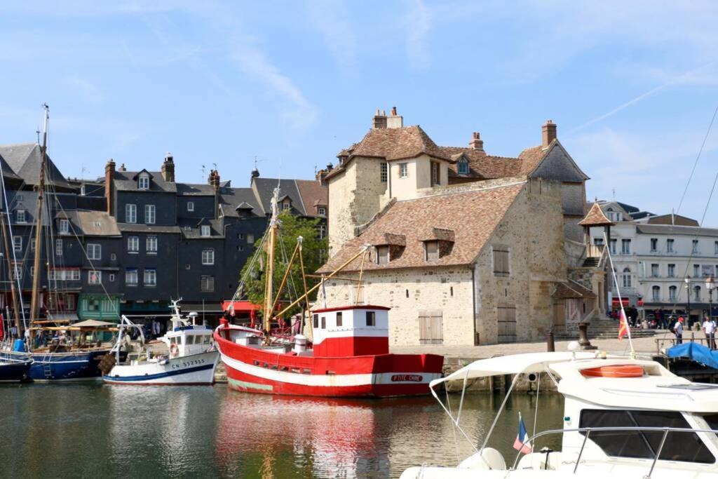 L'Honna Flow, Appartement De Charme Pres Du Centre. Honfleur Exterior photo